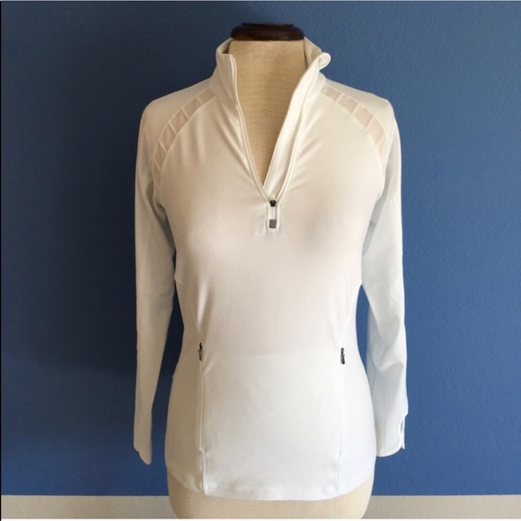 Lucy Jackets & Blazers - Lucy White Workout Jacket